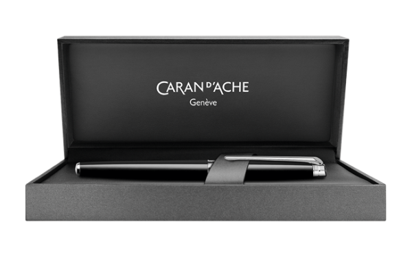 Ролер Caran d’Ache LEMAN SLIM BLACK EBONY