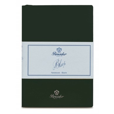 Тефтер Pineider Blues Notebook Leather Cover Green