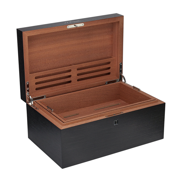 Кутия за пури S.T.Dupont PRESTIGE CIGAR HUMIDOR BLACK