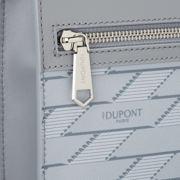 Клъч S.T.Dupont 1872 Monogram Pouch Light Grey