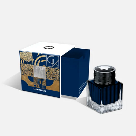 Мастилница Montblanc MASTERS OF ART HOMAGE TO GUSTAV KLIMT, BLUE - 50ML