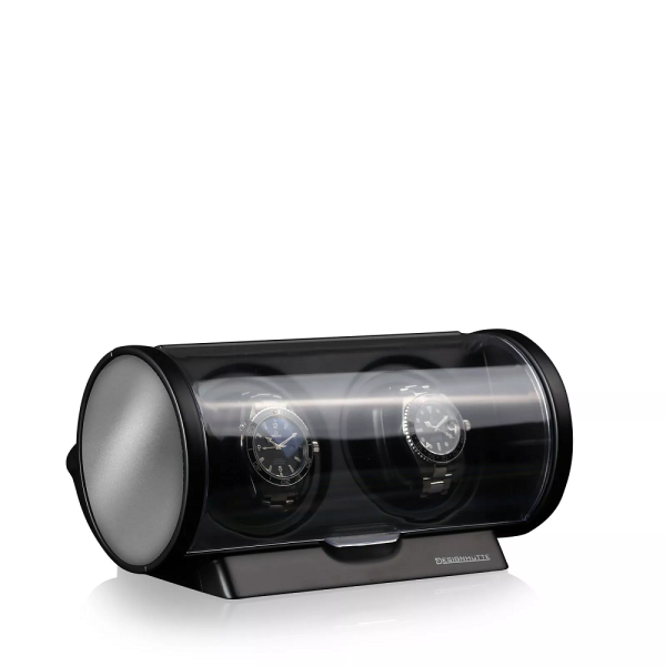 Кутия за навиване на часовници Designhütte Watch Winder Tubix - Silver