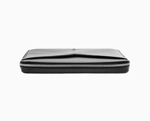 Калъф за 10 пишещи S.T.Dupont LINE D BLACK LEATHER CASE FOR 10 PENS