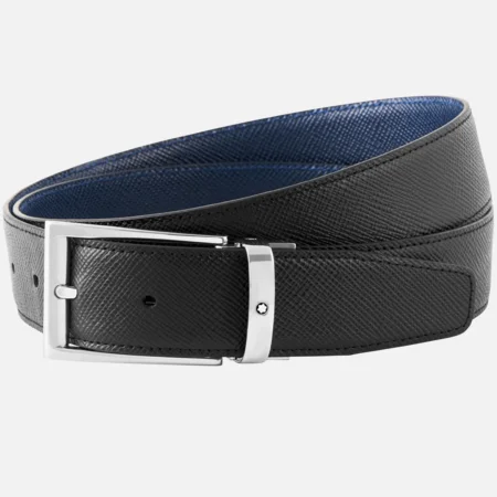 Колан Montblanc Business Line Trapeze Shiny Palladium-Coated Pin Buckle