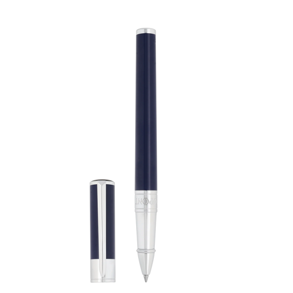 Ролер S.T.Dupont Initial Blue and Chrome
