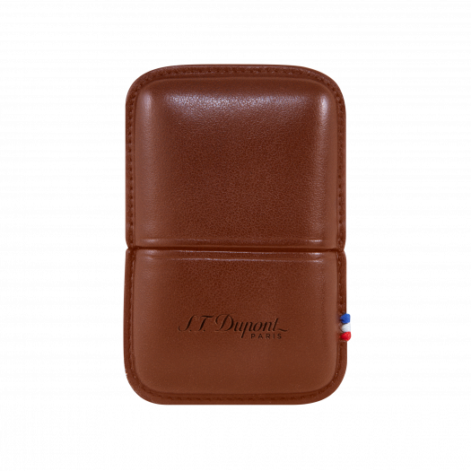 Калъф за запалка S.T.Dupont LINE D LIGHTER CASE BROWN