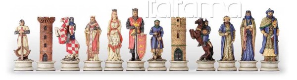 Italfama Шах + Табла Crusaders 