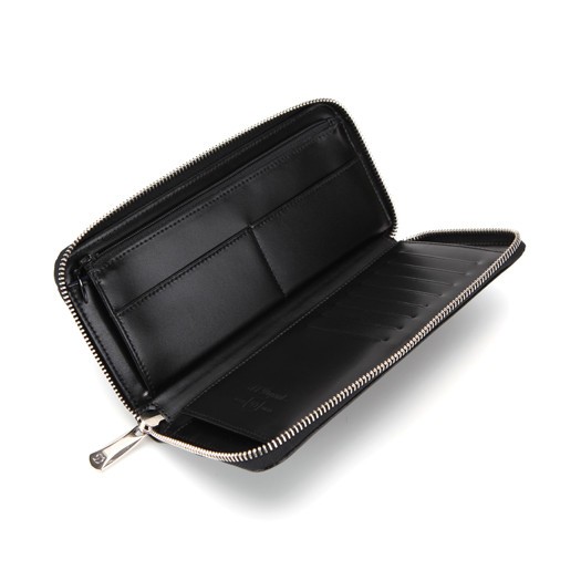 Висок портфейл S.T.Dupont LINE D ZIPPERED LONG WALLET WITH COIN PURSE