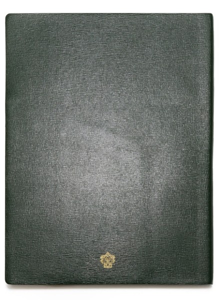 Тефтер Pineider Milano Notebook Leather Small Pineider Green
