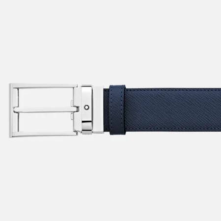 Колан Montblanc Business Line Trapeze Shiny Palladium-Coated Pin Buckle