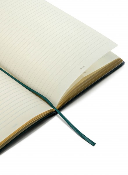 Тефтер Pineider Milano Notebook Leather Medium Pineider Green