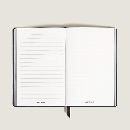 Тефтер Montblanc Large Notebook in Sartorial Leather, Lined Pages