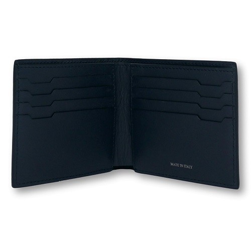 Портфейл Pineider 720 Bi-Fold Wallet 8cc Navy