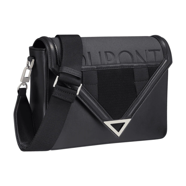 Чанта през рамо S.T.Dupont Défi Explorer Messenger Black