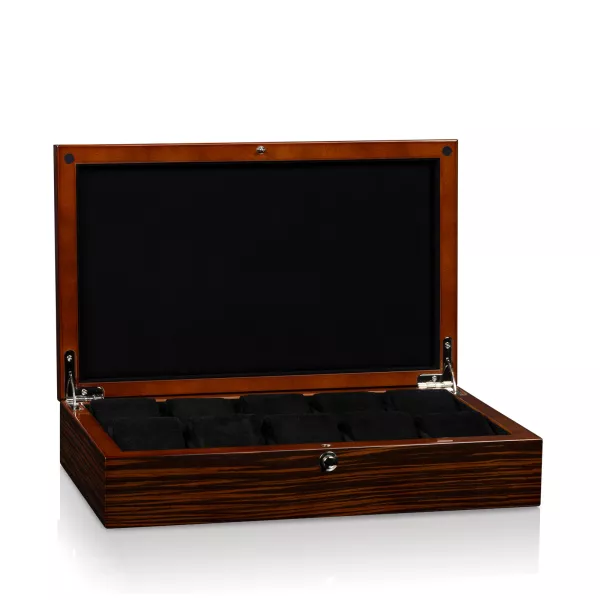 Кутия за съхранение на часовници Beco Watch Box Crystal 10 - Brown