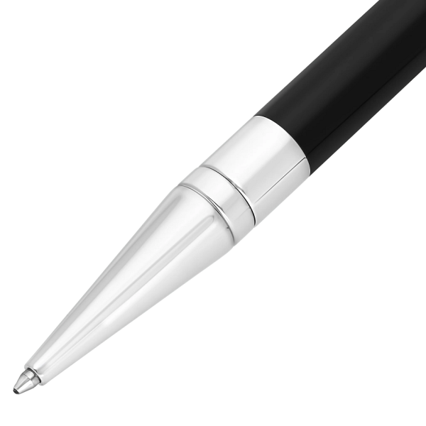 Химикалка S.T.Dupont Initial Black and Chrome