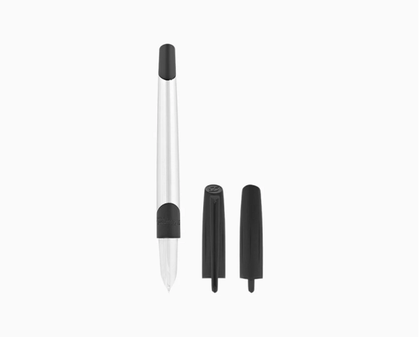 Писалка S.T.Dupont DÉFI MILLENIUM BRUSHED CHROME AND MATT BLACK