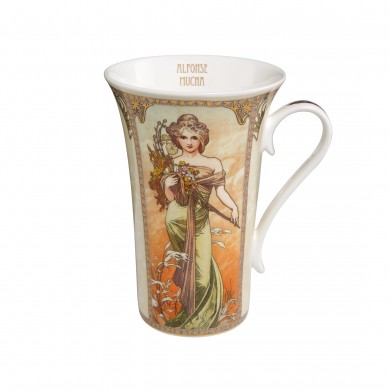 Чаша за чай Goebel "Spring / Summer" Alphonse Mucha