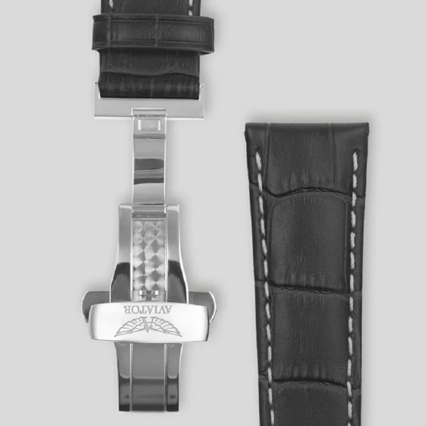 Часовник AVIATOR DOUGLAS DAY-DATE 45MM
