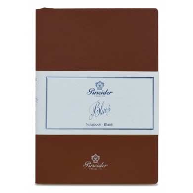 Тефтер Pineider Blues Notebook Leather Cover Clay Brown