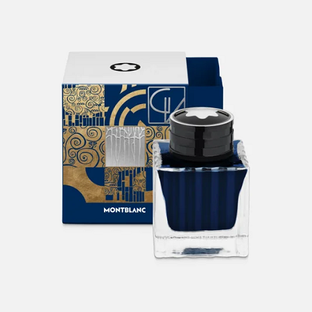 Мастилница Montblanc MASTERS OF ART HOMAGE TO GUSTAV KLIMT, BLUE - 50ML