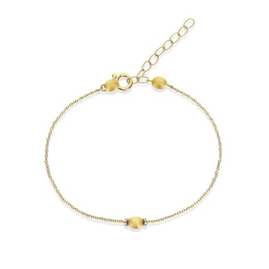 Nanis Гривна - "Dancing Élite" gold and diamonds essential bracelet