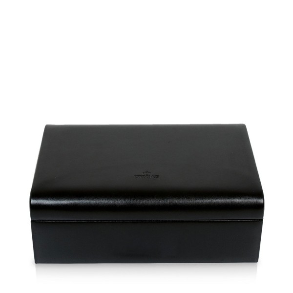 Кутия за бижута Windrose Charms and Ring Box Merino Moda - Black L