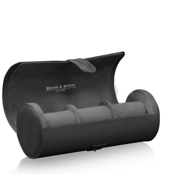 Кутия за часовници Heisse & Söhne Watch Roll Rondo 3 - Black