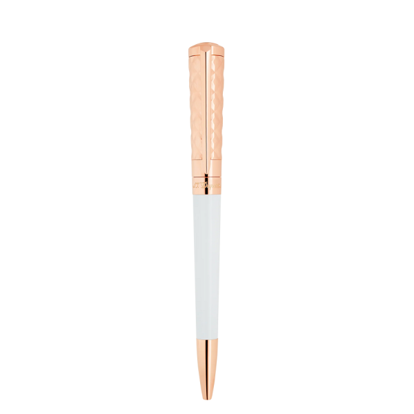 Химикалка S.T.Dupont LIBERTE DUO WHITE AND GOLDEN