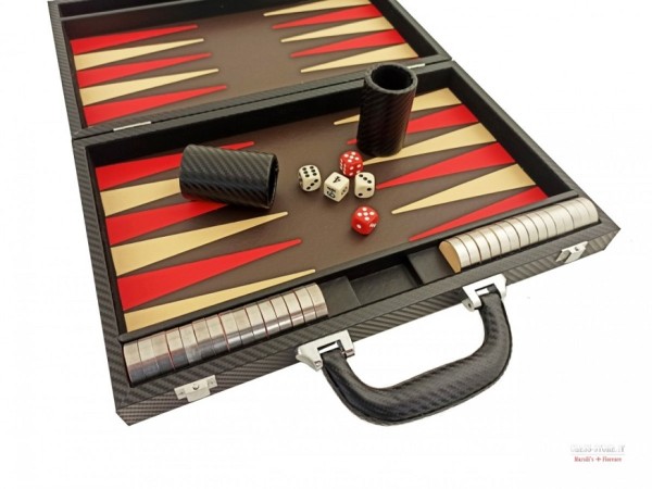 Italfama Табла FOLDING LEATHERETTE BACKGAMMON SET