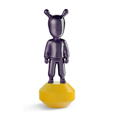 Порцеланова фигура Lladró – THE GUEST Little – Purple on Yellow Figurine