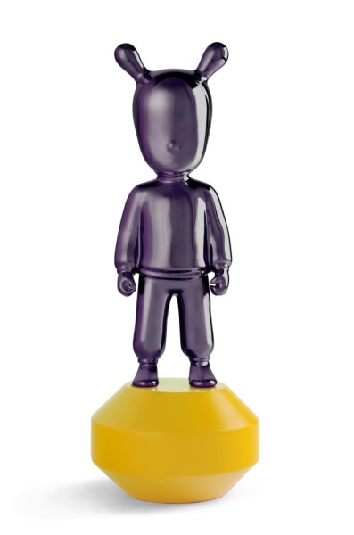 Порцеланова фигура Lladró – THE GUEST Little – Purple on Yellow Figurine