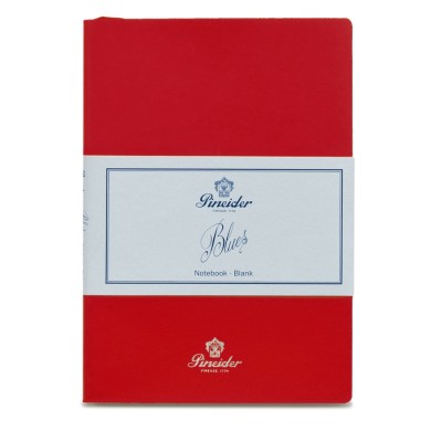 Тефтер Pineider Blues Notebook Leather Cover Coral