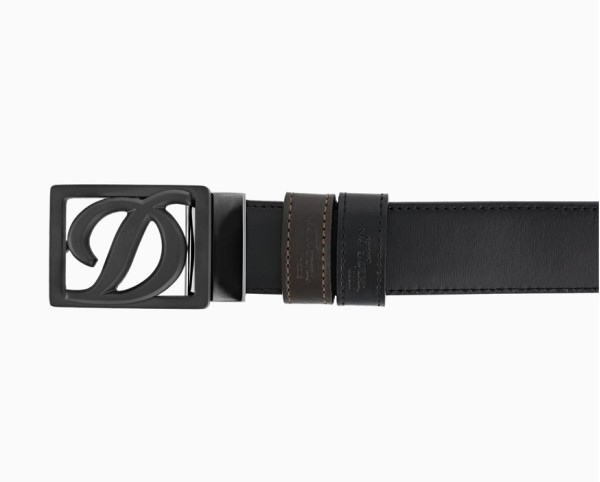 Колан S.T.Dupont BLACK D LOGO BELT 30MM