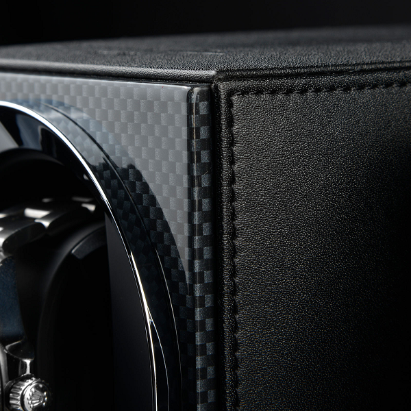 Кутия за навиване на часовници Heisse & Söhne Watch winder Moon- Carbon