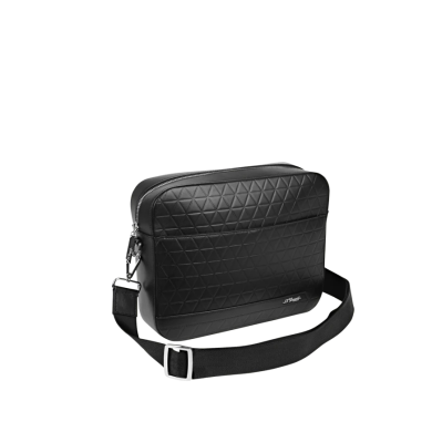 Чанта през рамо S.T.Dupont FIREHEAD BLACK MESSENGER