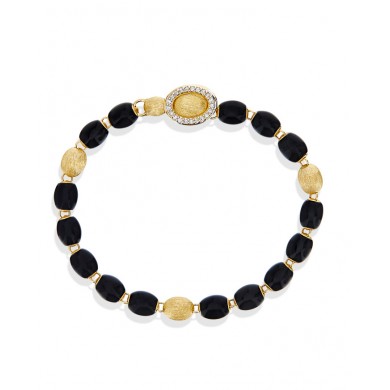 Nanis Гривна - "Dancing Mystery" Black Onyx