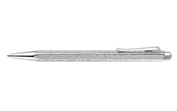 Сет химикалка и калъф Caran d’Ache ECRIDOR™ GERMANIER Platinum – Special Edition