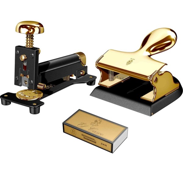 El Casco Сет перфоратор и телбод 23 KT Gold and Black