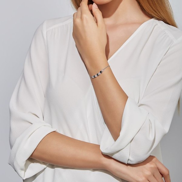 Дамска гривна Skagen Ellen Silver-Tone Stainless Steel 