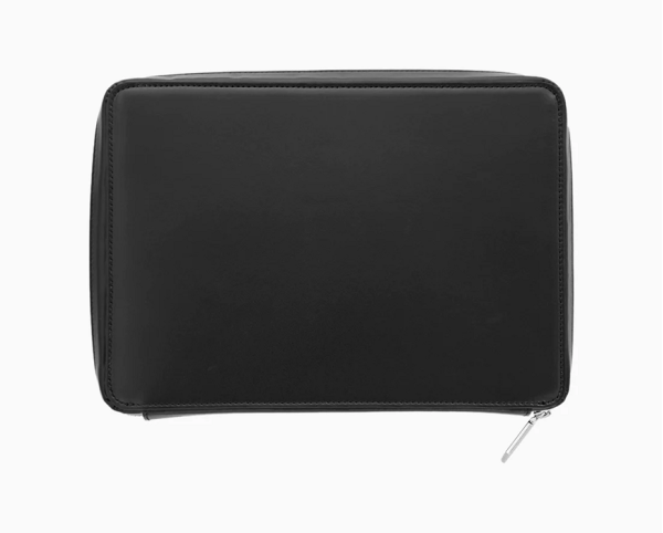 Калъф за 10 пишещи S.T.Dupont LINE D BLACK LEATHER CASE FOR 10 PENS