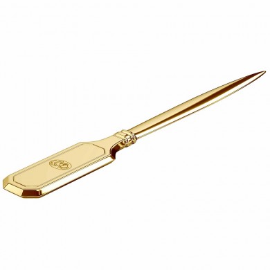 El Casco Нож за хартия 23 KT Gold