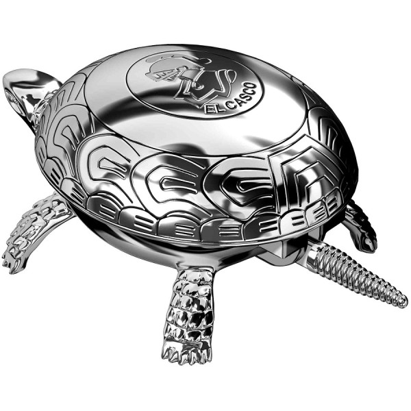 El Casco Костенурка - преспапие и звънец Shiny Chrome