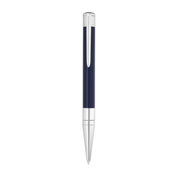 Химикалка S.T.Dupont Initial Blue and Chrome