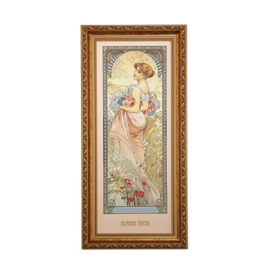 Картина Goebel "Summer 1900" Alphonse Mucha