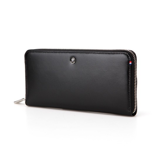 Висок портфейл S.T.Dupont LINE D ZIPPERED LONG WALLET WITH COIN PURSE
