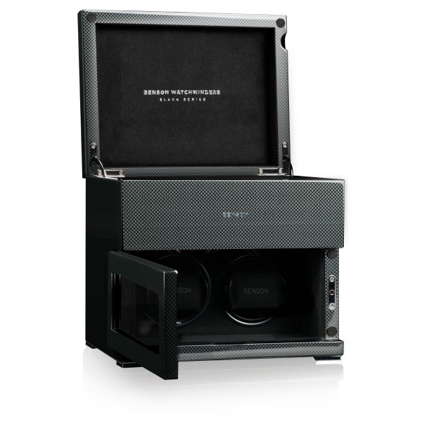 Кутия за навиване на часовници Benson Watchwinders Watch Winder Black Series 2.16