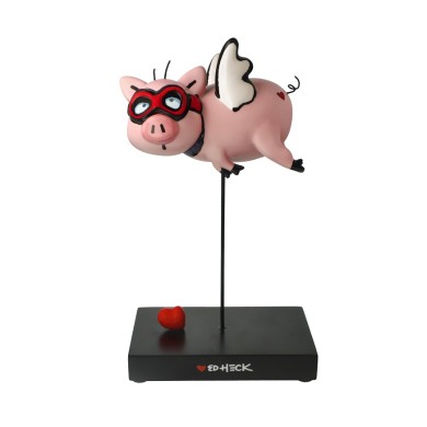 Порцеланова фигура Goebel "When Pigs Fly" Ed Heck