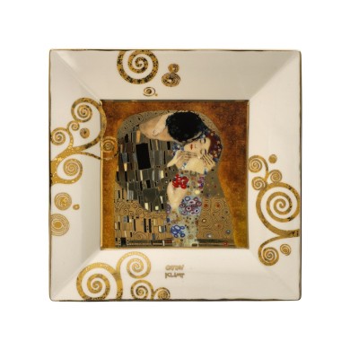 Порцеланова чиния Goebel "The Kiss" Gustav Klimt