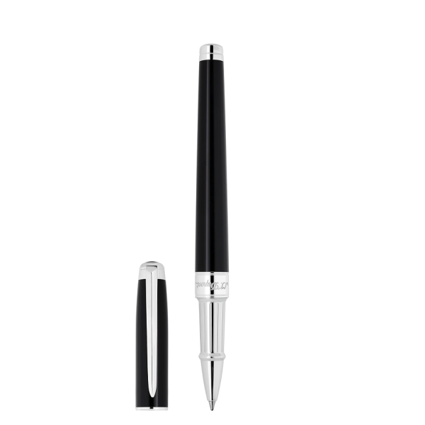Ролер S.T.Dupont LINE D ETERNITY MEDIUM BLACK AND PALLADIUM